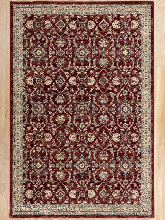 Hezer Red Rug - 9