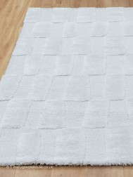 Cleo Grid White Rug - Thumbnail - 3