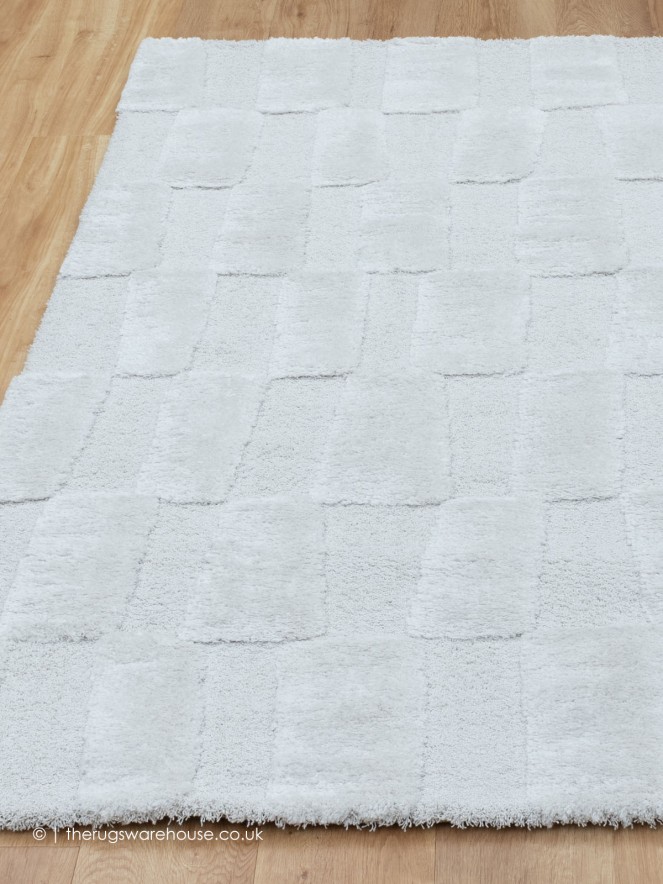 Cleo Grid White Rug - 3