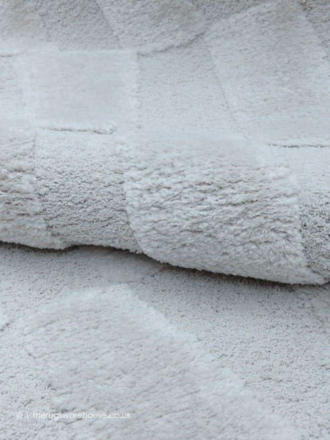 Cleo Grid White Rug - 5