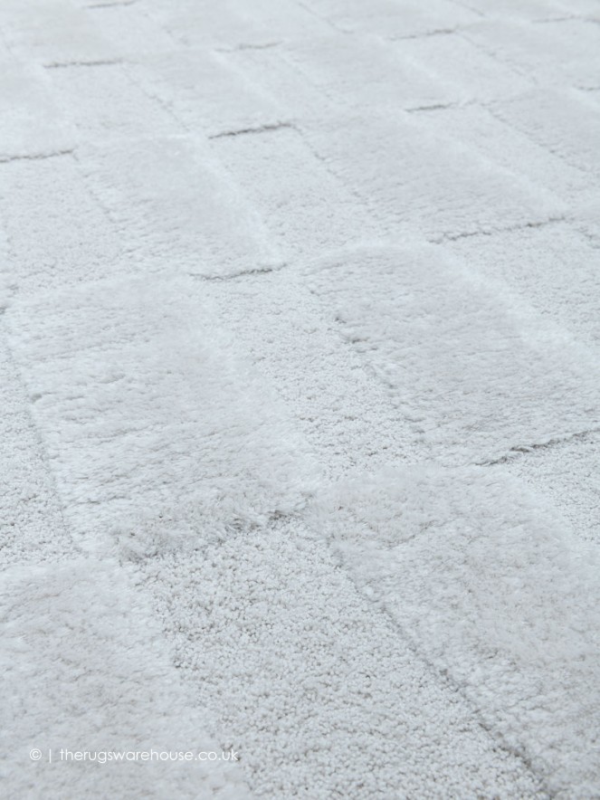 Cleo Grid White Rug - 6