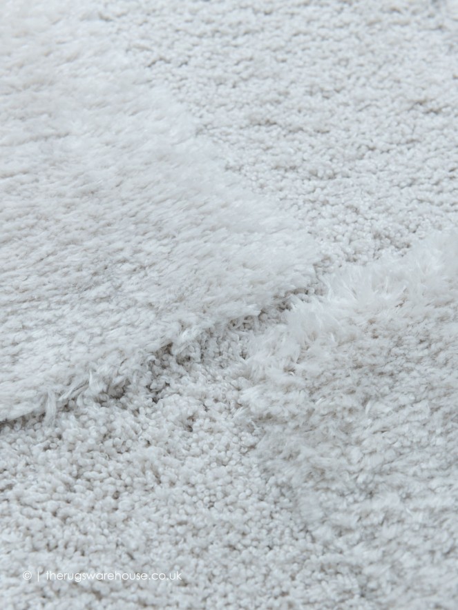 Cleo Grid White Rug - 7