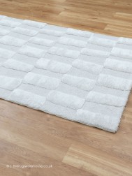 Cleo Grid White Rug - Thumbnail - 8