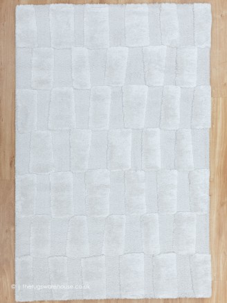 Cleo Grid White
