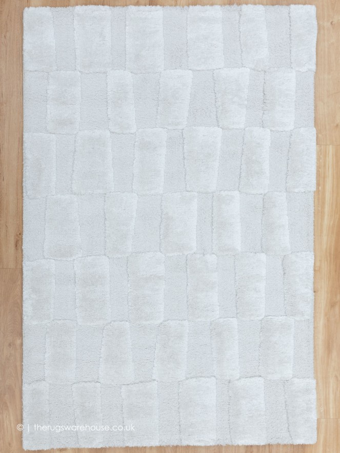 Cleo Grid White Rug - 9
