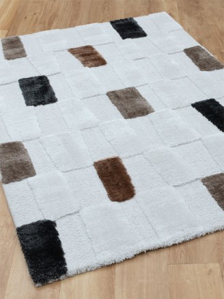 Cleo Grid Brown