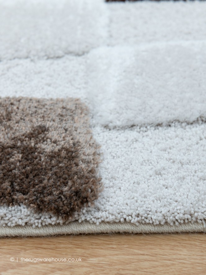 Cleo Grid Brown Rug - 4