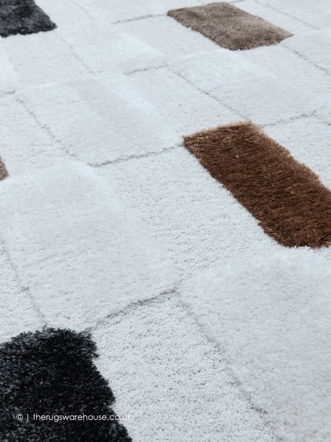 Cleo Grid Brown Rug - 6