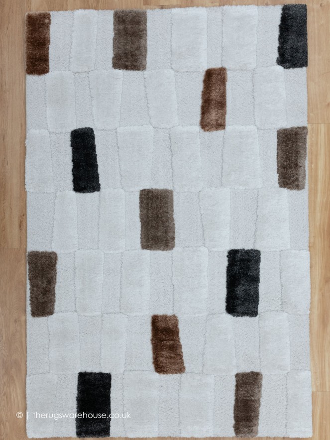 Cleo Grid Brown Rug - 9