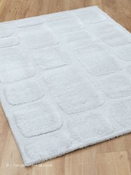 Cleo Cobbles White Rug - Thumbnail - 2