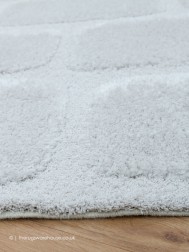 Cleo Cobbles White Rug - Thumbnail - 4