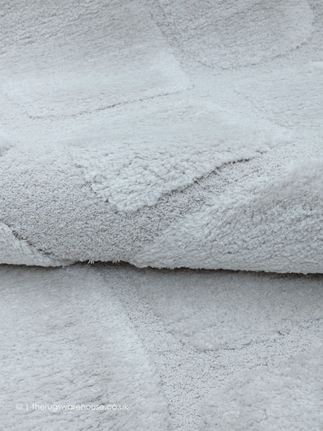 Cleo Cobbles White Rug - 5