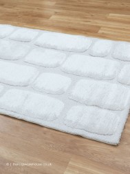 Cleo Cobbles White Rug - Thumbnail - 8