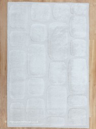 Cleo Cobbles White Rug - Thumbnail - 9