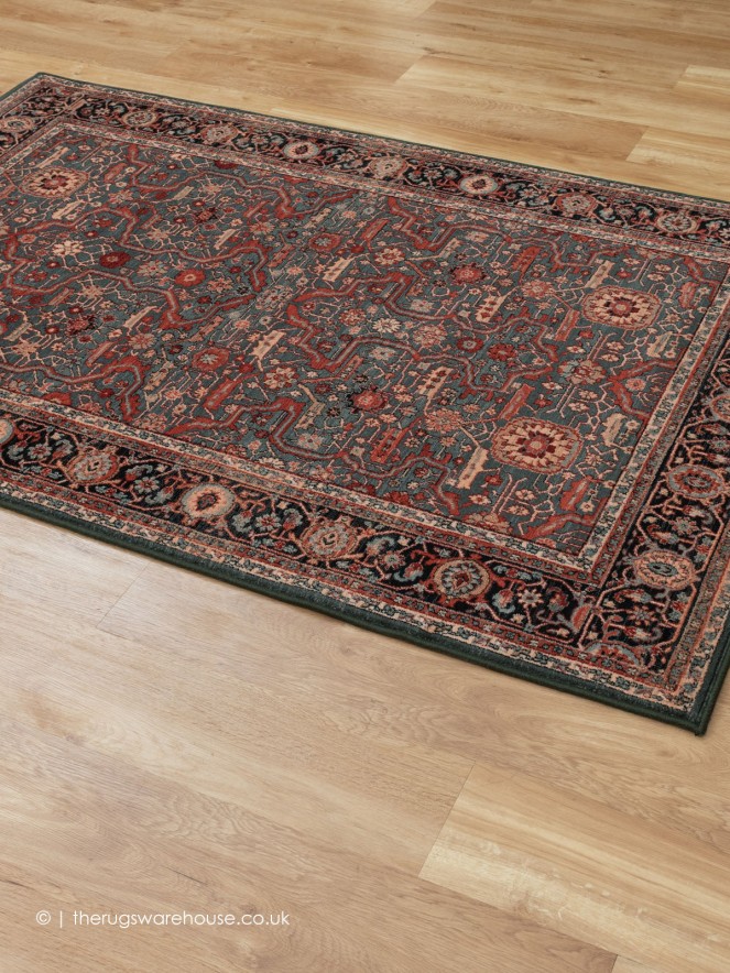 Shasavan Green Rug - 8