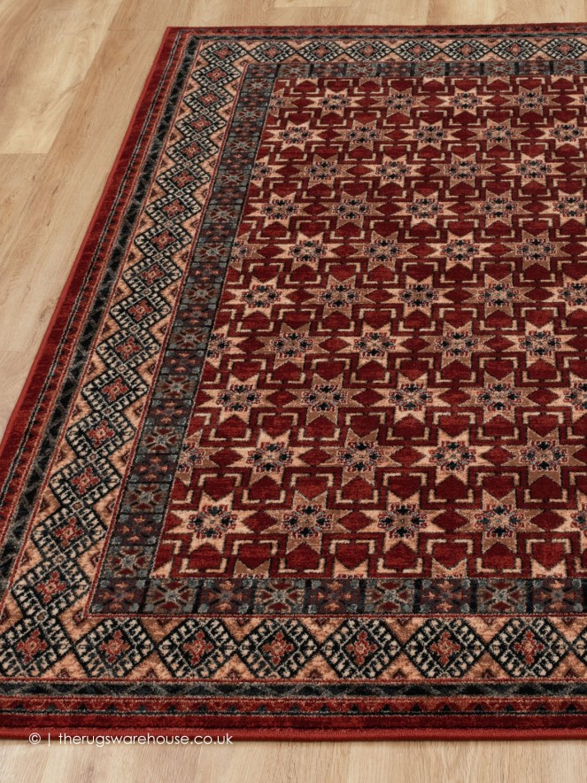 Pashtun Red Rug - 3