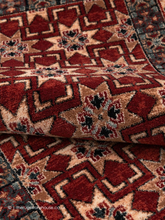 Pashtun Red Rug - 5
