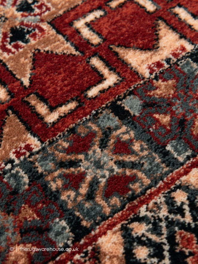 Pashtun Red Rug - 7