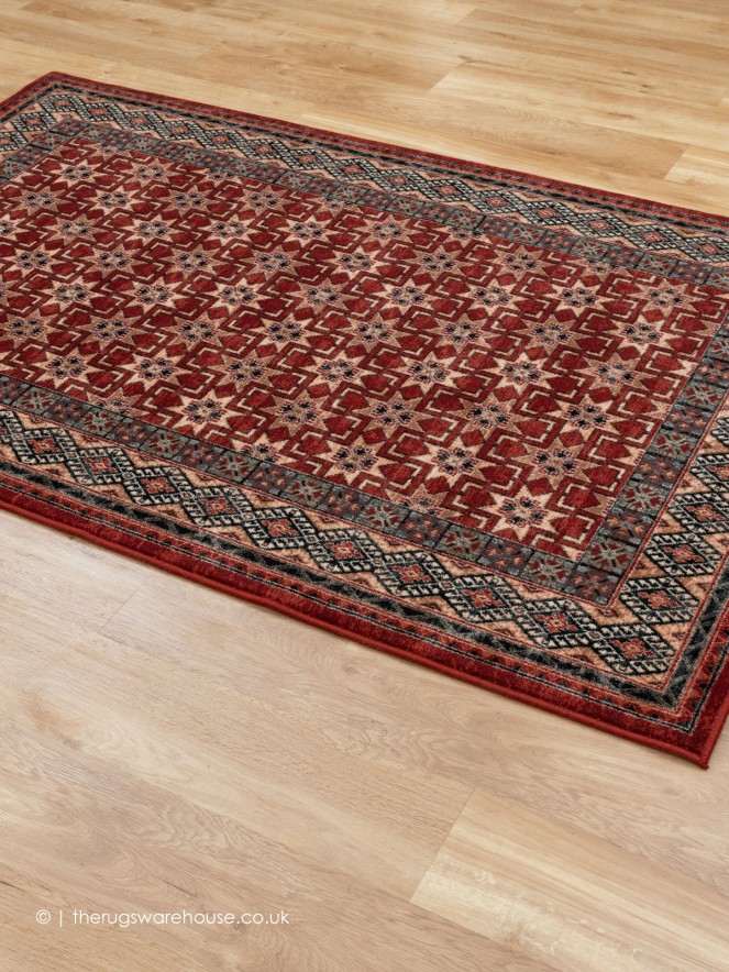 Pashtun Red Rug - 8