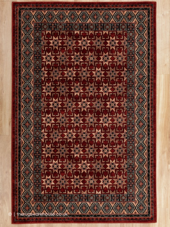 Pashtun Red Rug - 9