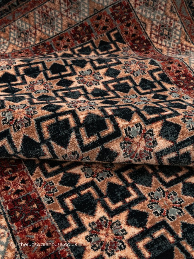 Pashtun Black Rug - 5