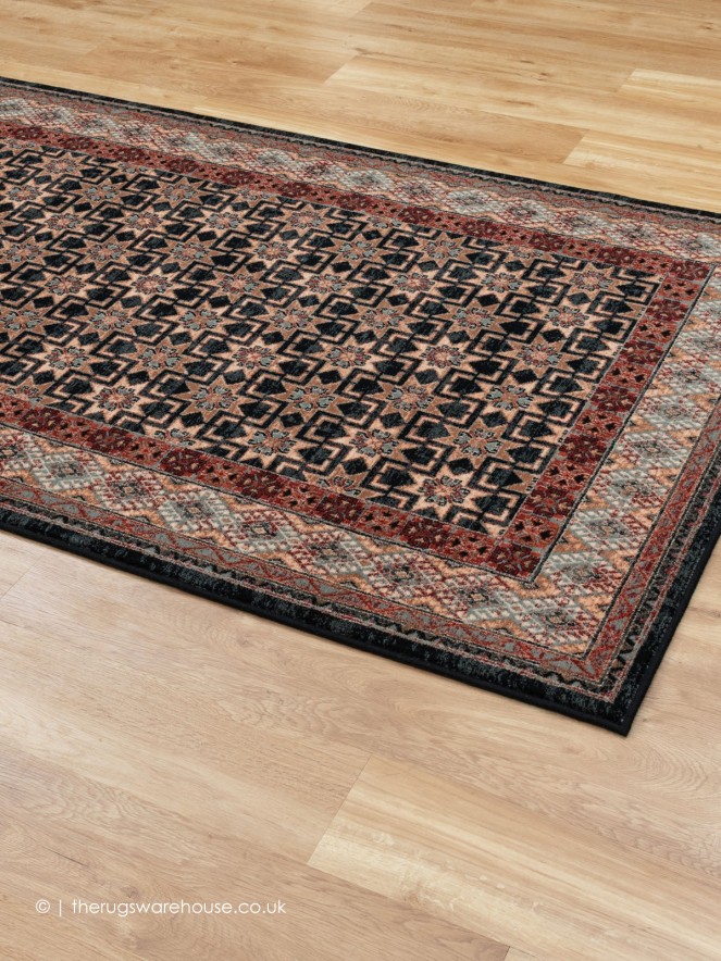 Pashtun Black Rug - 8