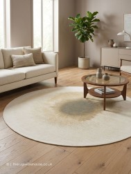 Drop Fawn Circle Rug - Thumbnail - 2