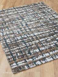 Mikado Teal Gold Rug - Thumbnail - 2