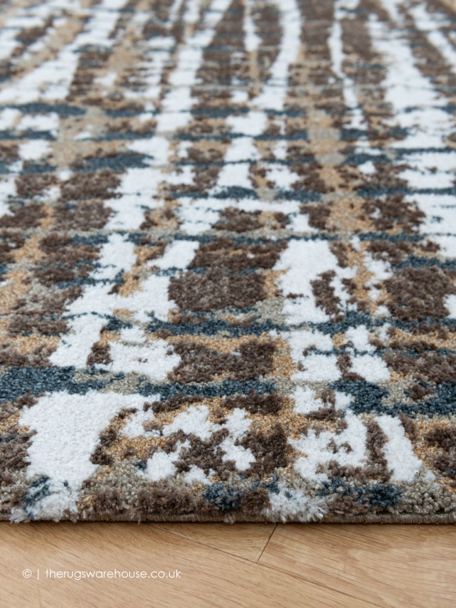 Mikado Teal Gold Rug - 4