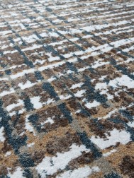 Mikado Teal Gold Rug - Thumbnail - 6
