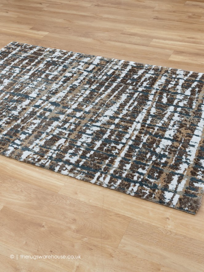 Mikado Teal Gold Rug - 8