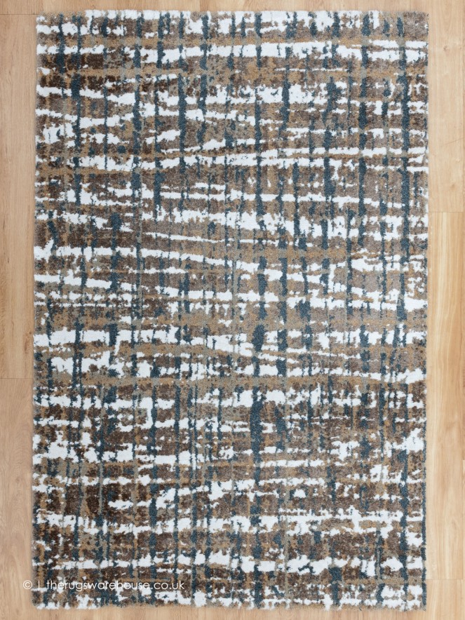 Mikado Teal Gold Rug - 9