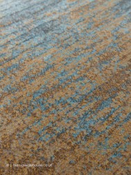Gravel Copper Blue Rug - Thumbnail - 8