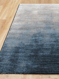 Gravel Blue Orange Rug - Thumbnail - 4