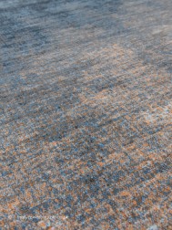Gravel Blue Orange Rug - Thumbnail - 7
