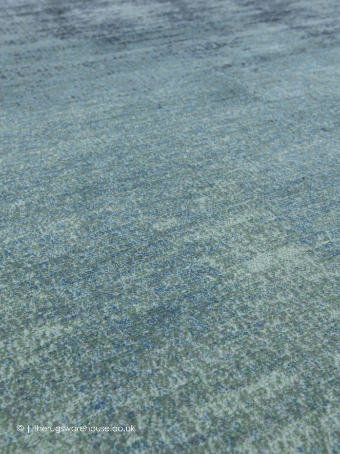 Gravel Blue Green Rug - 7
