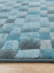 Pixel Code Blue Rug - Thumbnail - 4