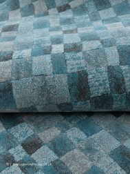 Pixel Code Blue Rug - Thumbnail - 5