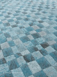 Pixel Code Blue Rug - Thumbnail - 6