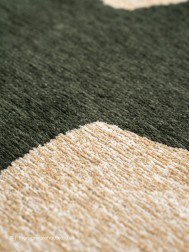 Ribbon Green Circle Rug - Thumbnail - 6