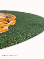 Tiger Circle Rug - Thumbnail - 7
