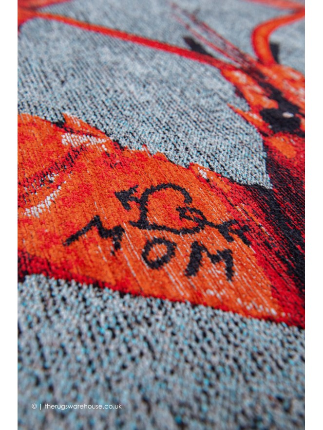 Lobster Circle Rug - 5