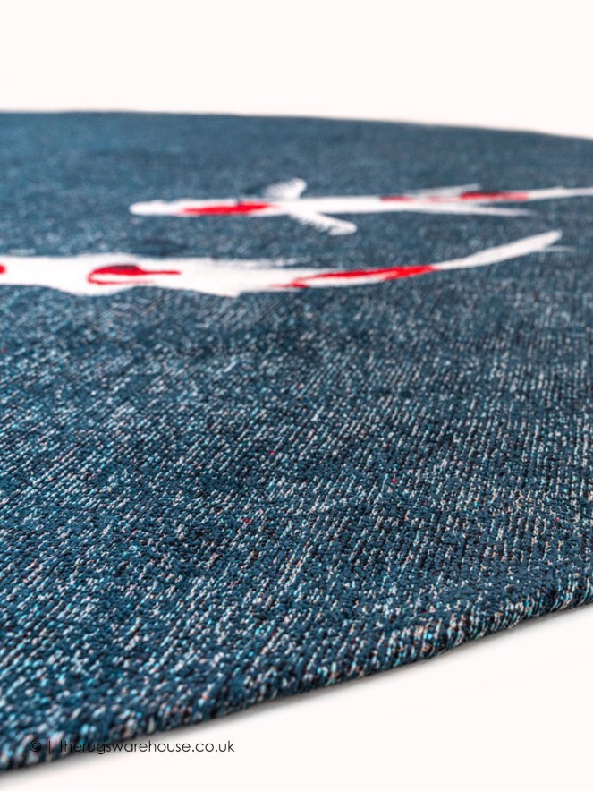 Koi Circle Rug - 3