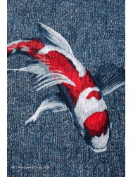 Koi Circle Rug - Thumbnail - 6