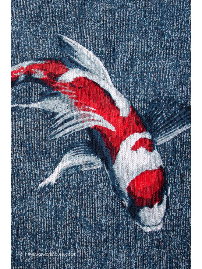 Koi Circle Rug - 6