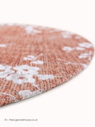 Sakura Copper Pink Circle Rug - Thumbnail - 6