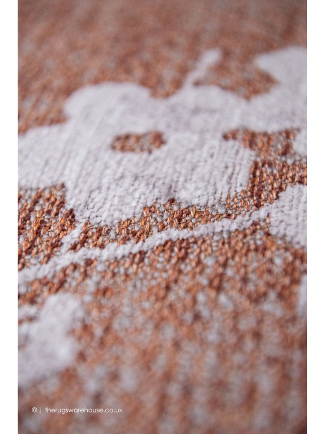 Sakura Copper Pink Circle Rug - 5