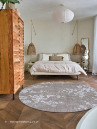Sakura Morning Mist Circle Rug - Thumbnail - 2
