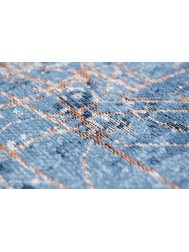 Tokyo Conductive Blue Circle Rug - Thumbnail - 4