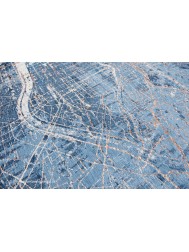 Tokyo Conductive Blue Circle Rug - Thumbnail - 5